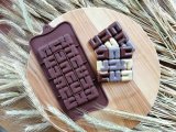 КВАДРАТИ силіконова форма для шоколаду